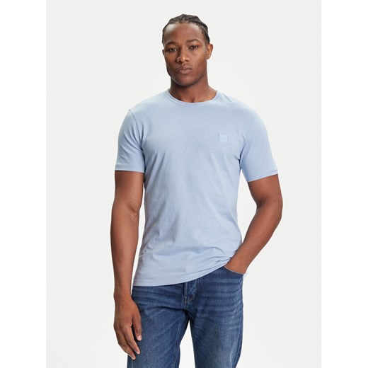 BOSS T-Shirt Tales 50508584 Błękitny Regular Fit ze sklepu MODIVO w kategorii T-shirty męskie - zdjęcie 184769891