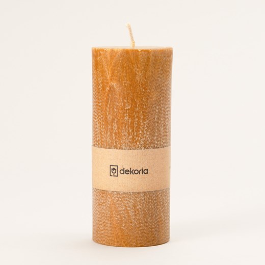 Świeca zapachowa palmowa walec Honey Brown 470 g ze sklepu dekoria.pl w kategorii Świece i dyfuzory - zdjęcie 184770670