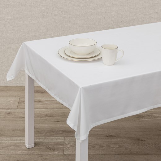 Obrus 140x280 cm biały ze sklepu dekoria.pl w kategorii Obrusy i bieżniki - zdjęcie 184770772
