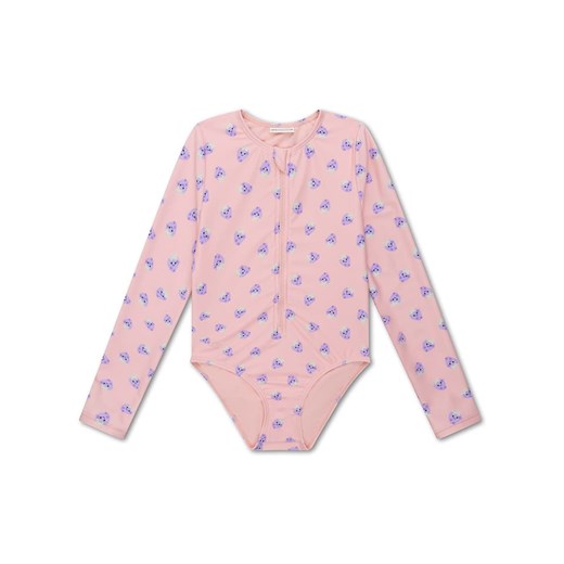 Swim Essentials Strój kąpielowy &quot;Blackberry&quot; w kolorze jasnoróżowo-fioletowym ze sklepu Limango Polska w kategorii Stroje kąpielowe - zdjęcie 184772832