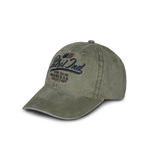 Czapka z daszkiem Petrol Industries M-1050-CAP820 Zielony ze sklepu eobuwie.pl w kategorii Czapki z daszkiem męskie - zdjęcie 184772874