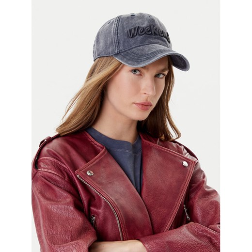 Czapka z daszkiem Weekend Max Mara Bruno 2525576024 Granatowy ze sklepu eobuwie.pl w kategorii Czapki z daszkiem damskie - zdjęcie 184772883