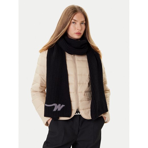 Szalik Weekend Max Mara Bardies 2525746035 Czarny ze sklepu eobuwie.pl w kategorii Szaliki i chusty damskie - zdjęcie 184772884
