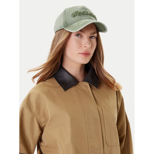 Czapka z daszkiem Weekend Max Mara Bruno 2525576024 Khaki ze sklepu eobuwie.pl w kategorii Czapki z daszkiem damskie - zdjęcie 184772901