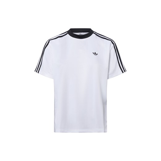 adidas Originals Koszulka damska Kobiety biały jednolity ze sklepu vangraaf w kategorii Bluzki damskie - zdjęcie 184773292