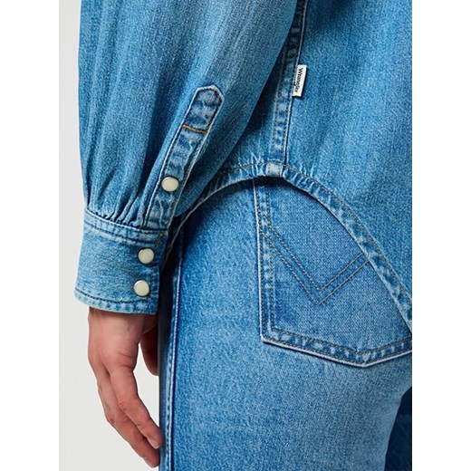 Wrangler Koszula dżinsowa w kolorze błękitnym Wrangler L okazja Limango Polska