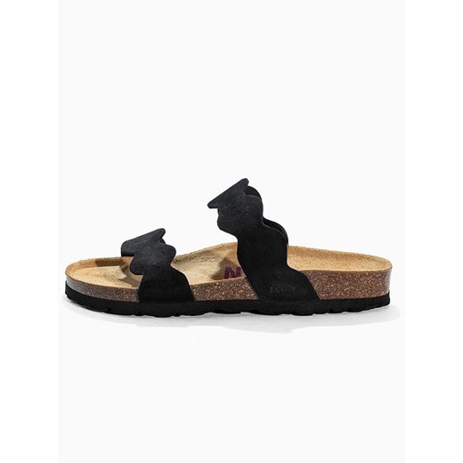 BACKSUN Klapki &quot;Sechura&quot; w kolorze czarnym 38 wyprzedaż Limango Polska