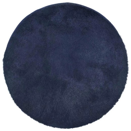 Granatowy okrągły dywan 120x120 G1-T92 ze sklepu Edinos.pl w kategorii Dywany - zdjęcie 184774583