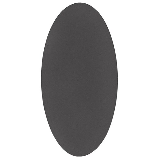 Antracytowy owalny dywan 80x150 S6-M53 ze sklepu Edinos.pl w kategorii Dywany - zdjęcie 184774584