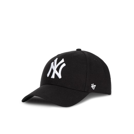 47 Brand Czapka z daszkiem New York Yankees B-MVPSP17WBP-BK Czarny ze sklepu MODIVO w kategorii Czapki z daszkiem damskie - zdjęcie 184774650