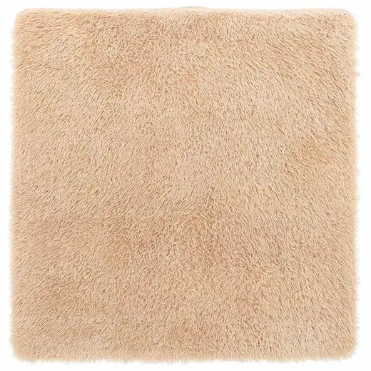 Beżowy dywan z długim włosiem 200x200 N1-W86 ze sklepu Edinos.pl w kategorii Dywany - zdjęcie 184774733