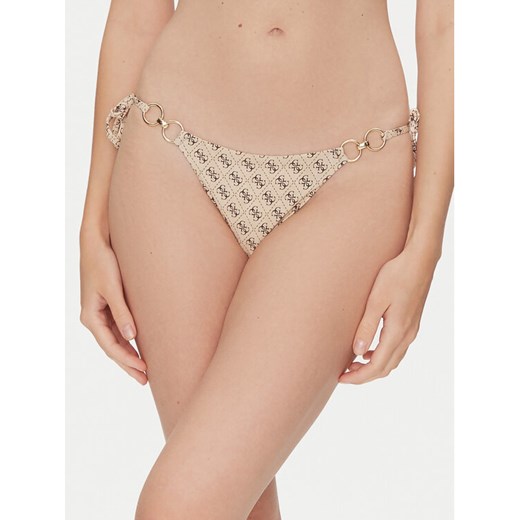 Guess Dół od bikini E5GO27 KCRL2 Beżowy ze sklepu MODIVO w kategorii Stroje kąpielowe - zdjęcie 184774900