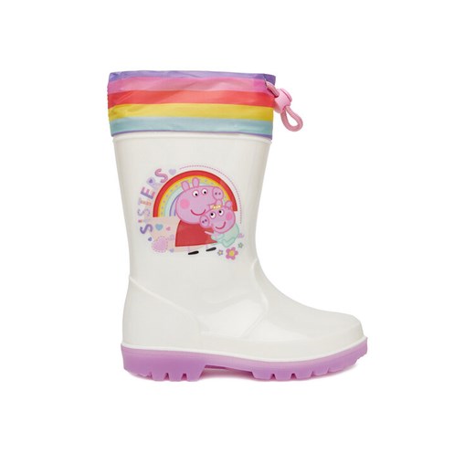 Peppa Pig Kalosze CEO-NJ-AW25-337PP Biały ze sklepu MODIVO w kategorii Kalosze dziecięce - zdjęcie 184775473