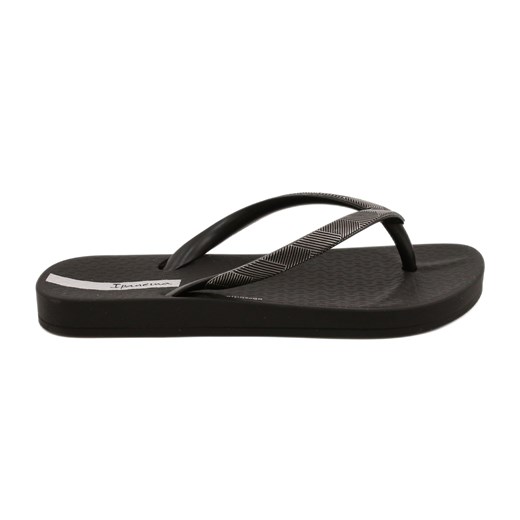 Japonki dziecięce Ipanema Mesh IV Kids 83177 czarne ze sklepu ButyModne.pl w kategorii Klapki dziecięce - zdjęcie 184776873