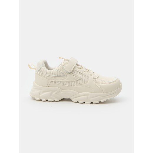 Sinsay - Sneakersy zapinane na rzep - beżowy Sinsay 37 Sinsay