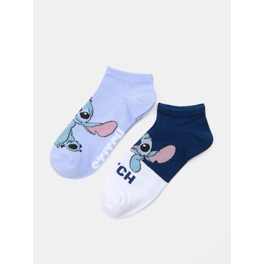 Sinsay - Skarpetki z nadrukiem Lilo & Stitch - wielobarwny Sinsay 36/38 Sinsay
