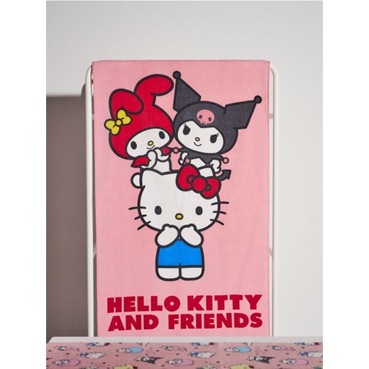 Sinsay - Ręcznik bawełniany Hello Kitty and Friends - różowy ze sklepu Sinsay w kategorii Dom - zdjęcie 184778672