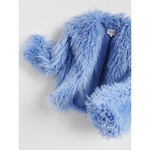Reserved - Sztuczne futro - jasnoniebieski Reserved L Reserved