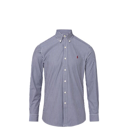 Polo Ralph Lauren Koszula męska Mężczyźni Regular Fit Bawełna granatowy w paski ze sklepu vangraaf w kategorii Koszule męskie - zdjęcie 184781641