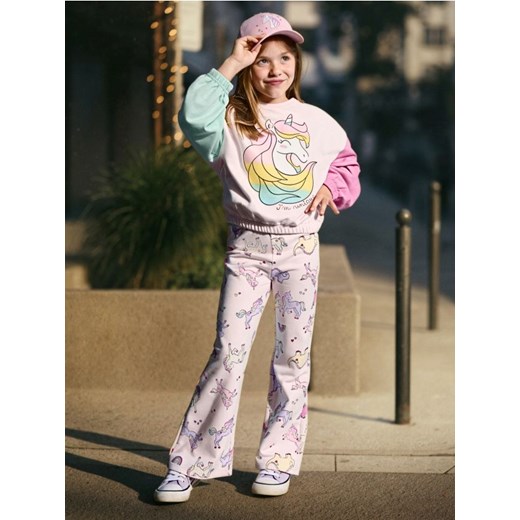Sinsay - Bluza z motywem jednorożca - wielobarwny ze sklepu Sinsay w kategorii Bluzy dziewczęce - zdjęcie 184782861