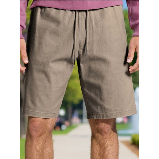 Sinsay - Szorty jogger - brązowy ze sklepu Sinsay w kategorii Spodenki męskie - zdjęcie 184782913