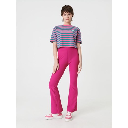 Sinsay - Crop top z haftem - wielobarwny ze sklepu Sinsay w kategorii Bluzki damskie - zdjęcie 184782961
