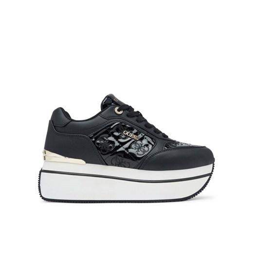 Sneakersy Guess FLTCM9 FAL12 Czarny ze sklepu eobuwie.pl w kategorii Buty sportowe damskie - zdjęcie 184783220