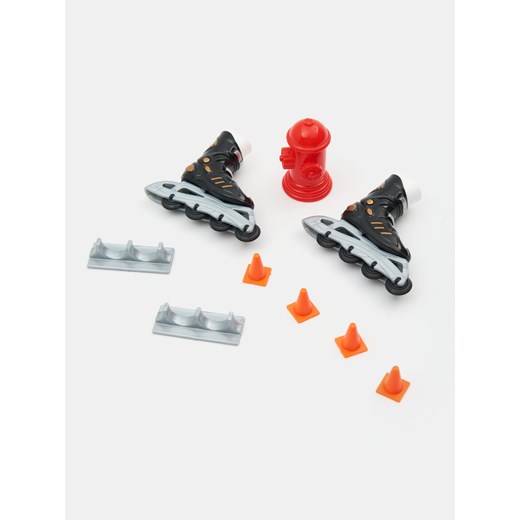 Sinsay - Finger skating – zestaw z rolkami na palce - czarny Sinsay One Size Sinsay