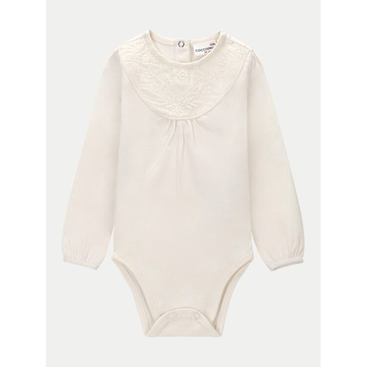 Coccodrillo Body dziecięce WC4112103GEN Écru ze sklepu MODIVO w kategorii Body niemowlęce - zdjęcie 184784822