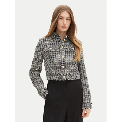Guess Marynarka W5RN47 WGW82 Czarny Regular Fit ze sklepu MODIVO w kategorii Marynarki damskie - zdjęcie 184784824