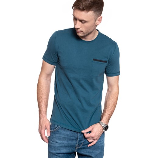 MĘSKI T-SHIRT MUSTANG ALEX C POCKET 1009981 5243 ze sklepu YouNeedit.pl w kategorii T-shirty męskie - zdjęcie 184785802
