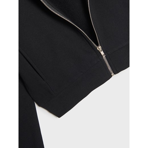 Sinsay - Bluza z kapturem - czarny Sinsay 158 (12-13 l) Sinsay