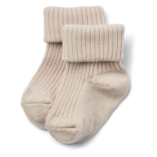 Wheat Wełniane skarpety (2 pary) w kolorze beżowym i granatowym 19-21 okazja Limango Polska