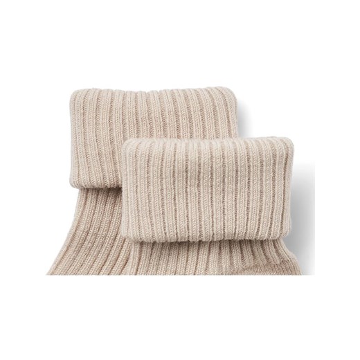 Wheat Wełniane skarpety (2 pary) w kolorze beżowym i granatowym 19-21 wyprzedaż Limango Polska