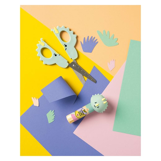 folia PAPER Nożyczki do majsterkowania &quot;Dino&quot; w kolorze miętowym dla Folia Paper onesize Limango Polska okazja