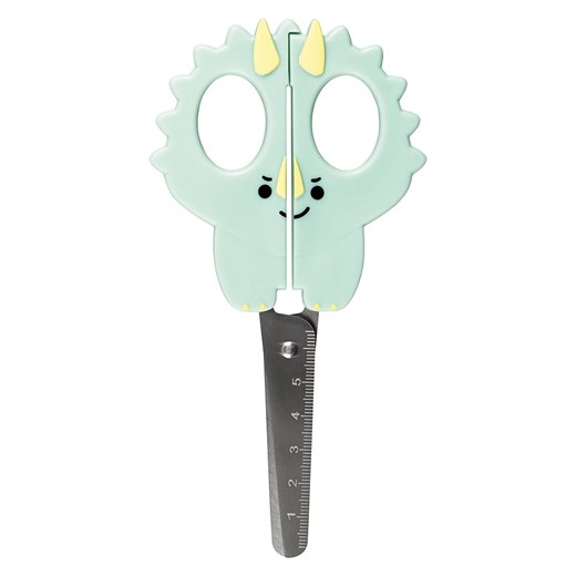 folia PAPER Nożyczki do majsterkowania &quot;Dino&quot; w kolorze miętowym dla Folia Paper onesize Limango Polska wyprzedaż