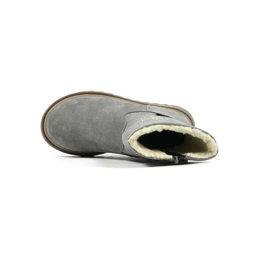 Richter Shoes Skórzane kozaki "Anna" w kolorze szarym 29 promocyjna cena Limango Polska