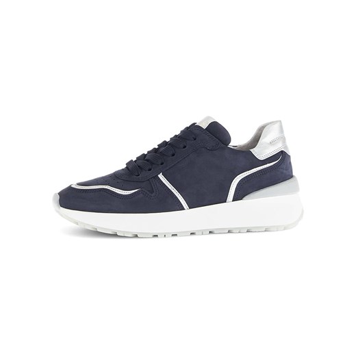 Gabor Skórzane sneakersy w kolorze granatowo-białym ze sklepu Limango Polska w kategorii Buty sportowe damskie - zdjęcie 184786993