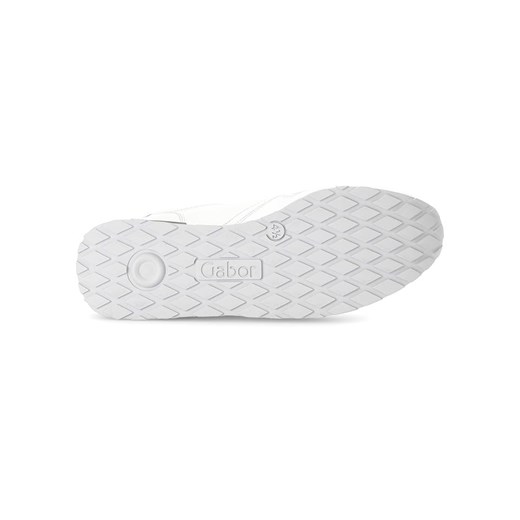 Gabor Skórzane sneakersy w kolorze srebrno-białym Gabor 37 okazja Limango Polska