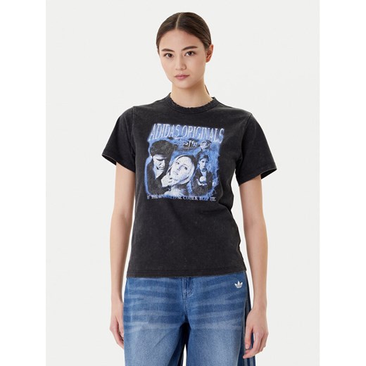 adidas T-Shirt 20th Century Fox Disney JX1278 Czarny Regular Fit ze sklepu MODIVO w kategorii Bluzki damskie - zdjęcie 184787711