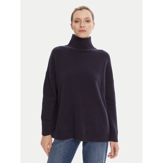 Weekend Max Mara Golf Borgia 2525366112 Granatowy Relaxed Fit ze sklepu MODIVO w kategorii Swetry damskie - zdjęcie 184787761