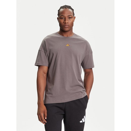 adidas T-Shirt Fortnite Graphic JV7965 Szary Loose Fit ze sklepu MODIVO w kategorii T-shirty męskie - zdjęcie 184787774