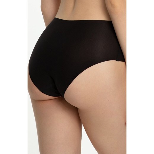 Bezszwowe figi damskie czarne Mousse Maxi, Kolor czarny, Rozmiar XL/2XL, Julimex ze sklepu Primodo w kategorii Majtki damskie - zdjęcie 184788841