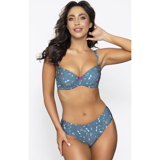 Blue Sky figi damskie klasyczne 2w1 plażowo-bieliźniane, Kolor niebieski-wzór, Rozmiar S, PariPari Lingerie ze sklepu Primodo w kategorii Majtki damskie - zdjęcie 184788924