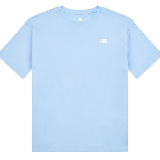 Koszulka dziecięca New Balance LAKB0001ELE - niebieska ze sklepu streetstyle24.pl w kategorii Bluzki dziewczęce - zdjęcie 184789974