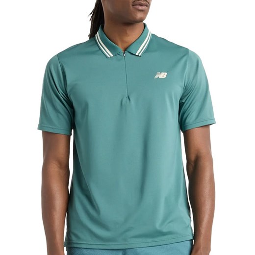 Koszulka męska New Balance MT41402NUS - zielona ze sklepu streetstyle24.pl w kategorii T-shirty męskie - zdjęcie 184789980