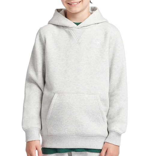 Bluza dziecięca New Balance LAKB0056AHH - szara ze sklepu streetstyle24.pl w kategorii Bluzy chłopięce - zdjęcie 184789981