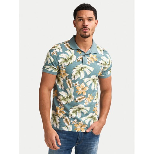 Petrol Industries Polo M-1050-POL908 Błękitny Regular Fit ze sklepu MODIVO w kategorii T-shirty męskie - zdjęcie 184790244