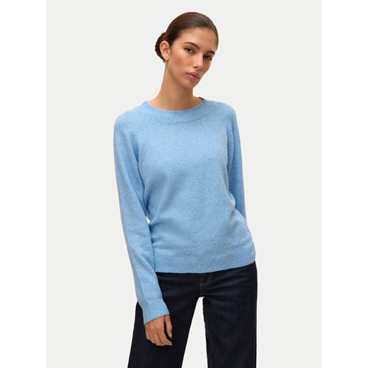 Vero Moda Sweter Doffy 10201022 Błękitny Regular Fit ze sklepu MODIVO w kategorii Swetry damskie - zdjęcie 184790322
