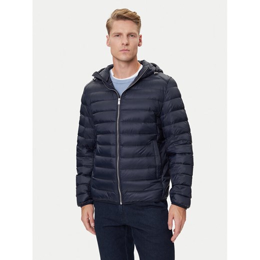 BOSS Kurtka puchowa H-Dimeo 50540450 Granatowy Regular Fit ze sklepu MODIVO w kategorii Kurtki męskie - zdjęcie 184790370